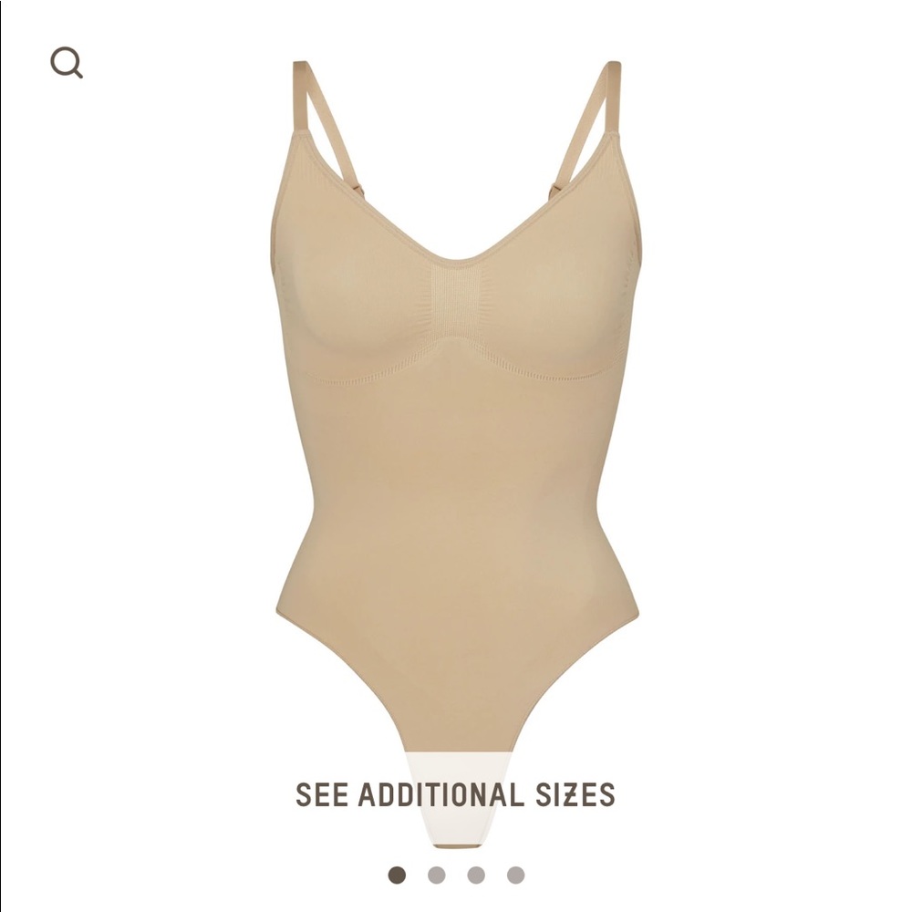 Skims sculpting thong bodysuit